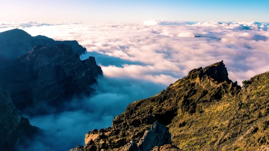 123rf Footage, Mountain, Landscape, Geological Formation, Rock, Sky