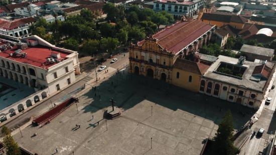 4k Clips Football, Architecture, City, Building, Monastery, Town