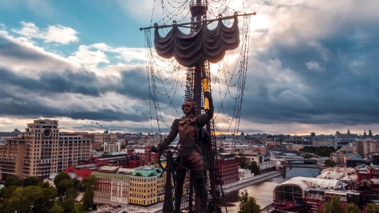 4k Short Video Free Download, Pirate, Ship, Vessel, Craft, Sky