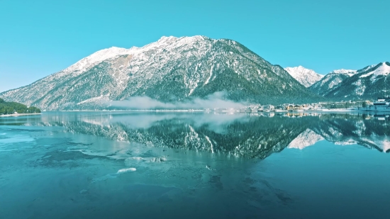 Adobe Premiere Stock Video, Mountain, Iceberg, Glacier, Snow, Landscape