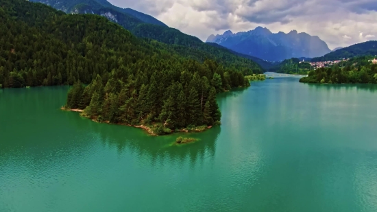 Avalanche Stock Footage, Lake, Lakeside, Body Of Water, Shore, Landscape