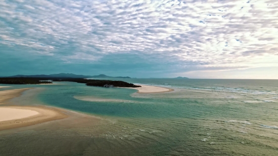 Background Hd Video Clip, Sandbar, Bar, Barrier, Ridge, Beach