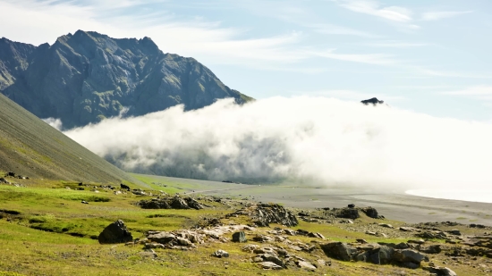 Background Loop Hd, Highland, Mountain, Landscape, Mountains, Peak