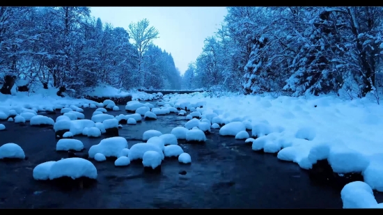 Background Loop, Snow, Ice, Weather, Winter, Landscape