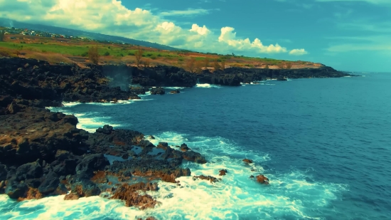 Beach, Ocean, Coast, Sea, Water, Promontory