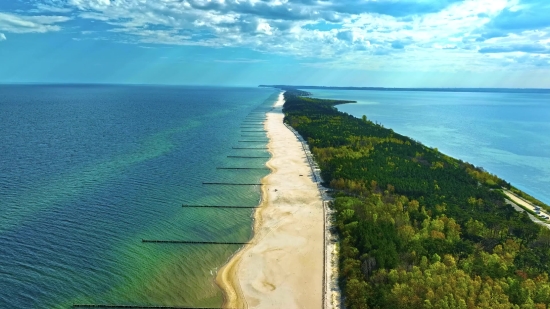 Beach, Ocean, Sea, Coast, Barrier, Breakwater