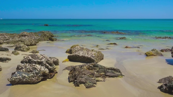 Beach, Ocean, Sea, Coast, Sand, Water