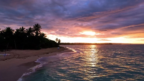 Beach, Ocean, Sea, Sunset, Water, Sun