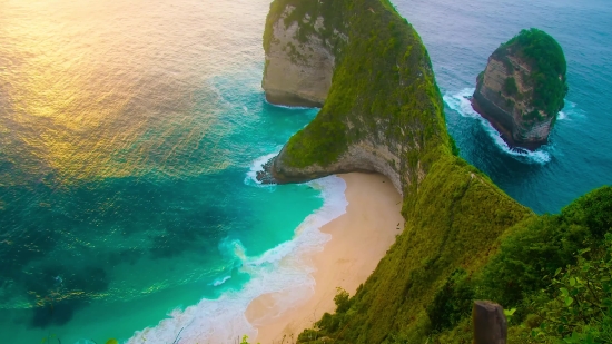 Beach, Ocean, Sea, Water, Landscape, Coast