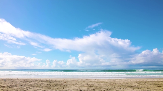 Beach, Sand, Ocean, Sea, Coast, Water