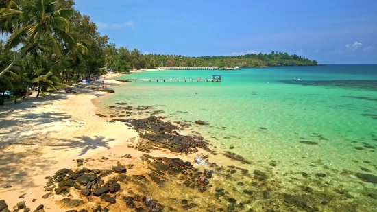 Beach, Sandbar, Bar, Sea, Sand, Ocean