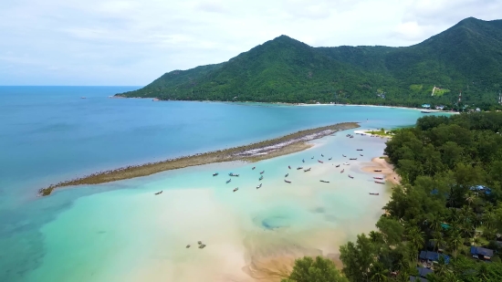 Beach, Sea, Sandbar, Water, Sand, Coast