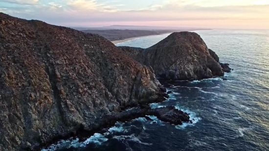 Beach Video Free Download, Promontory, Geological Formation, Natural Elevation, Sea, Ocean