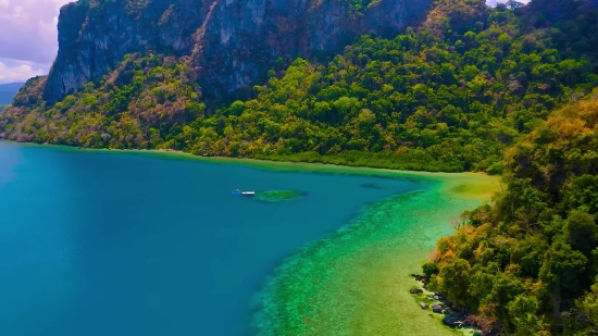 Beach, Water, Bay, Landscape, Island, Sea