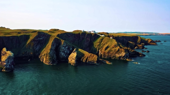 Best Selling Stock Videos, Promontory, Geological Formation, Natural Elevation, Sea, Ocean