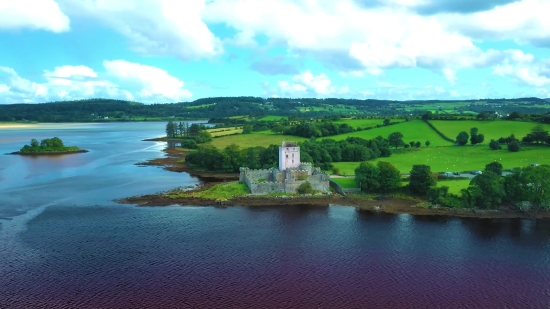 Boathouse, Shed, Outbuilding, Water, Landscape, Lake