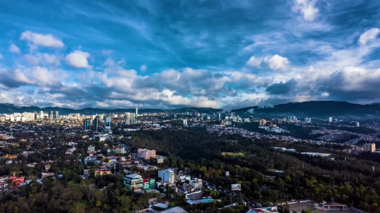 Bokeh Free Stock Footage, Shoreline, City, Cape, Aerial, Architecture