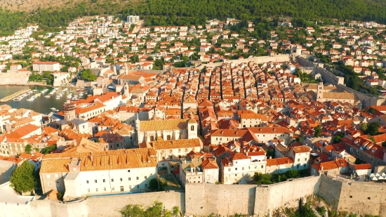 Brick, Building Material, Town, City, Architecture, Roof