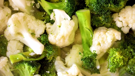 Broccoli, Cauliflower, Vegetable, Food, Produce, Meal