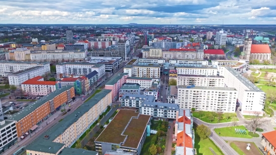 Business District, City, Architecture, Building, Cityscape, Town