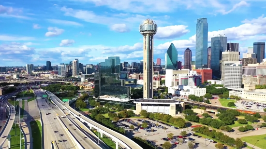 Business District, City, Architecture, Cityscape, Skyline, Urban