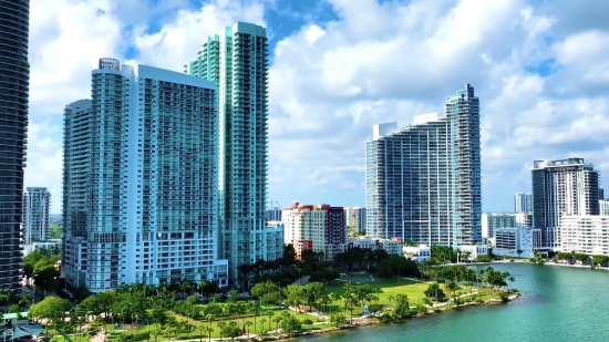 Business District, City, Architecture, Skyscraper, Urban, Building