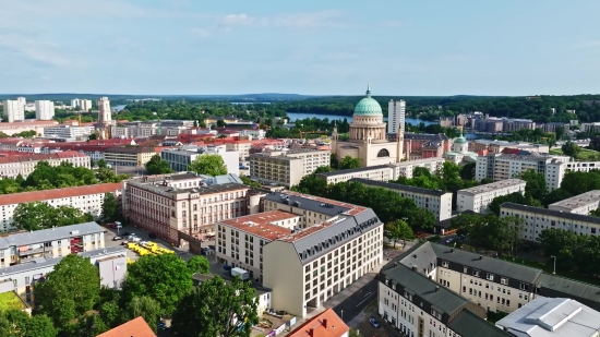 Business District, City, Architecture, University, Town, Building