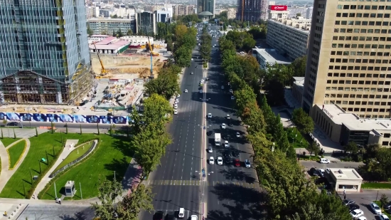 Business District, City, Building, Skyscraper, Architecture, Urban