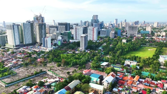 Business District, City, Skyline, Cityscape, Architecture, Urban