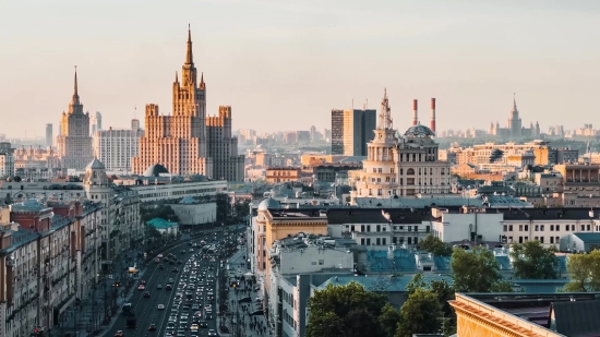 Business District, City, Skyline, Cityscape, Skyscraper, Architecture