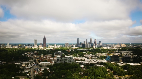 Business District, City, Skyline, Cityscape, Skyscraper, Urban