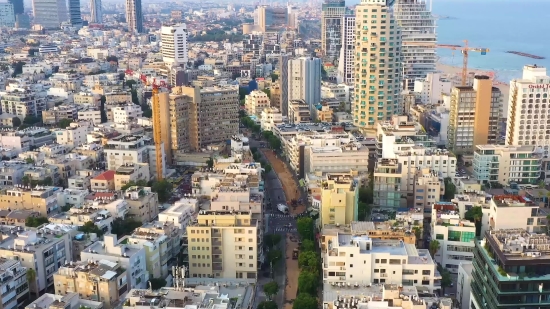 Business District, City, Skyscraper, Skyline, Architecture, Cityscape