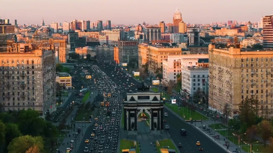 Business District, City, Skyscraper, Skyline, Architecture, Cityscape