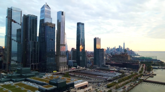 Business District, City, Skyscraper, Skyline, Cityscape, Architecture