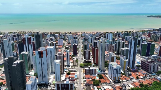 Business District, Skyscraper, City, Skyline, Cityscape, Architecture