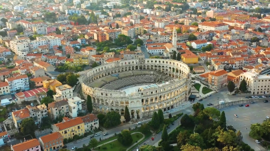 Butterfly Stock Video, Palace, Residence, Building, House, City