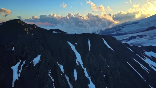 Candle Flame Stock Footage, Mountain, Alp, Range, Snow, Landscape