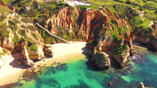 Canyon, Ravine, Cliff, Valley, Water, Landscape