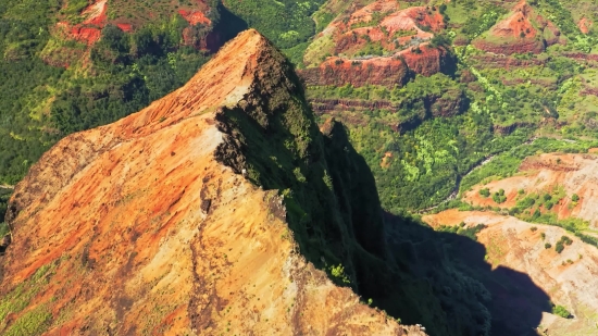 Canyon, Valley, Cliff, Ravine, Mountain, Landscape