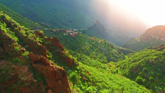 Canyon, Valley, Mountain, Landscape, Highland, Mountains