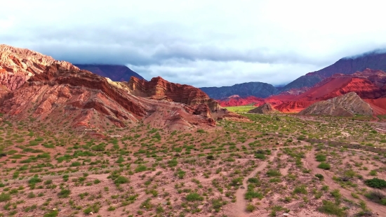 Canyon, Valley, Mountain, Landscape, Highland, Ravine