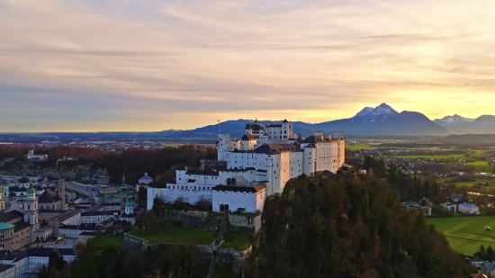 Castle, Fortification, Defensive Structure, Structure, Travel, Landscape