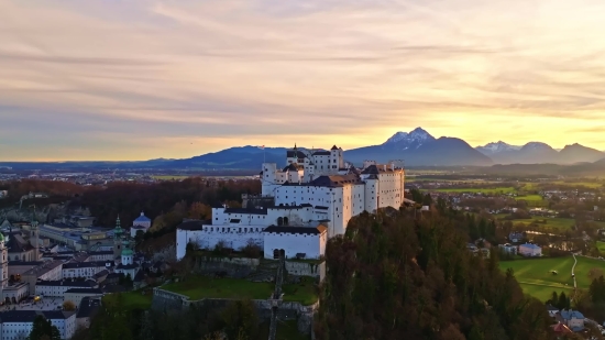 Castle, Fortification, Defensive Structure, Travel, Landscape, Tourism