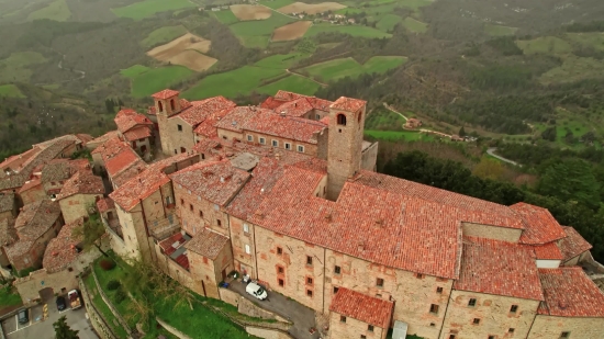 Castle, Rampart, Brick, Architecture, Old, Roof