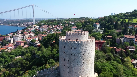 Castle, Rampart, Fortress, Fortification, Tower, Architecture