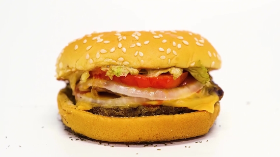 Cheeseburger, Hamburger, Sandwich, Snack Food, Cheese, Lettuce