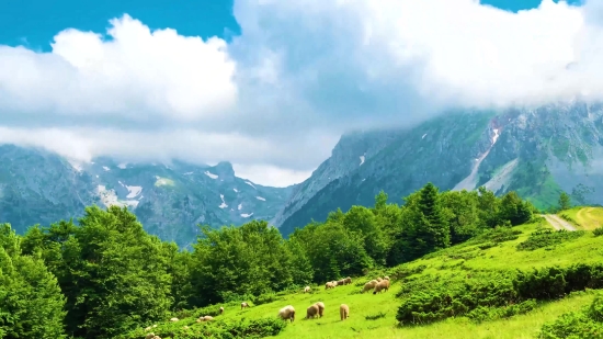 Church Backgrounds For Worship, Mountain, Highland, Landscape, Alp, Mountains