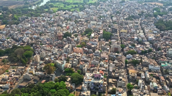 City, Architecture, Town, Cityscape, Aerial, Building