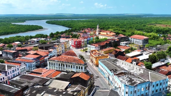 City, Roof, Tile Roof, Architecture, Town, Panorama