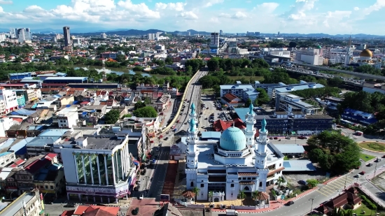 City, Ship, Vessel, Architecture, Building, Town